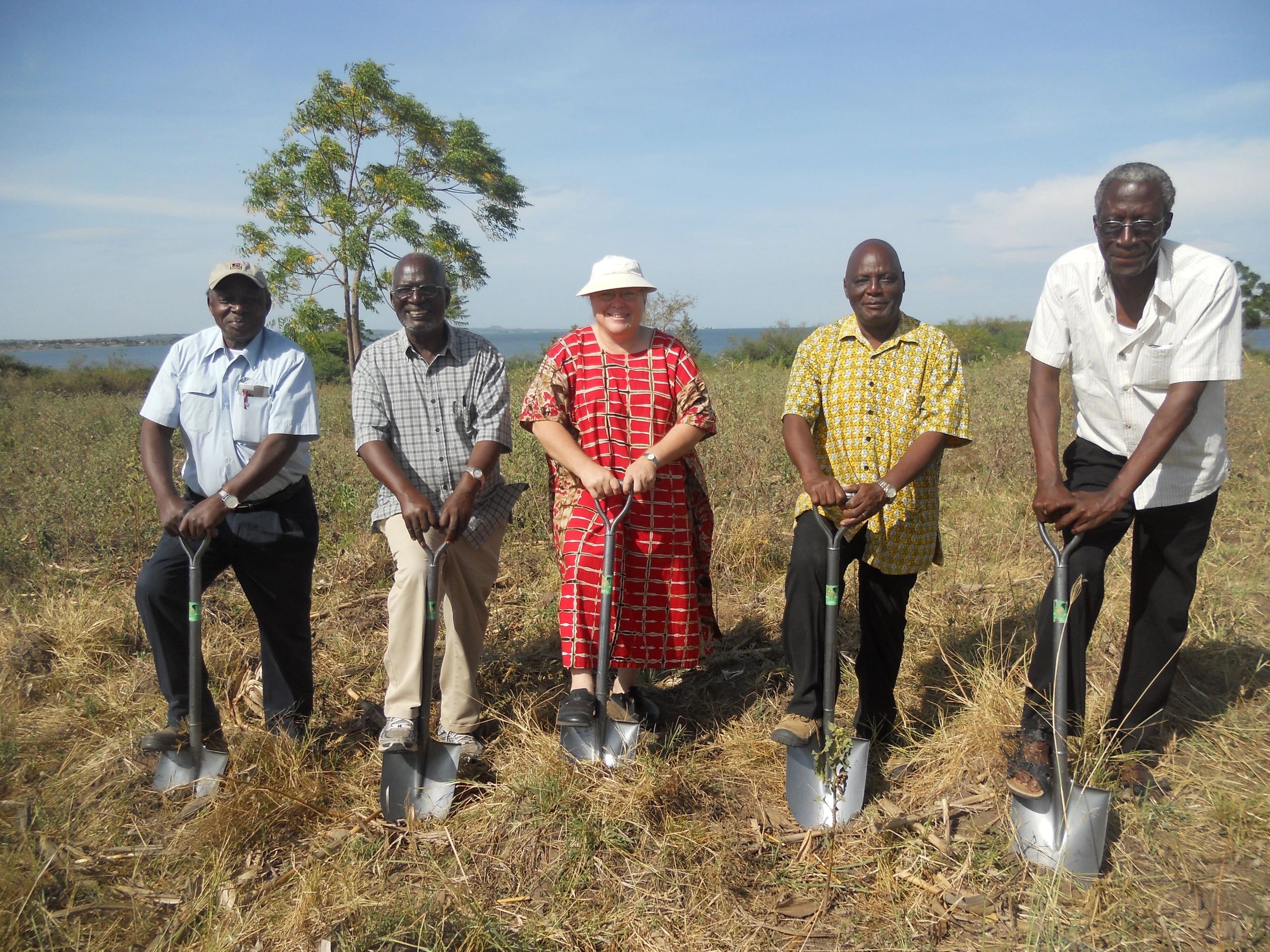 SHED Foundation early leadership and partners together in Shirati